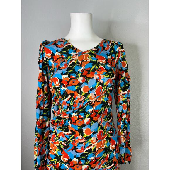 Zara Floral Print Mini Dress - Picture 3 of 7